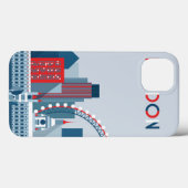 Londen, Engeland | Rode, witte en blauwe skies Case-Mate iPhone Case (Achterkant (horizontaal))