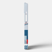 Londen, Engeland | Rode, witte en blauwe skies Case-Mate iPhone Case (Achterkant / Links)