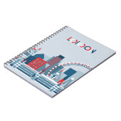 Londen, Engeland | Rode, witte en blauwe skies Notitieboek (Linkerzijde)