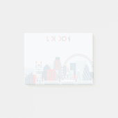 Londen, Engeland | Rode, witte en blauwe skies Post-it® Notes (Voorkant)