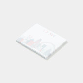 Londen, Engeland | Rode, witte en blauwe skies Post-it® Notes (Schuin)