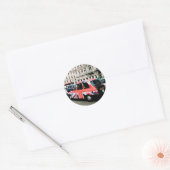 Londen Engeland Ronde Sticker (Envelop)