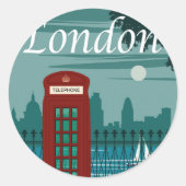 Londen, Engeland Sticker (Voorkant)