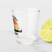 Londen Engeland Sunset Custom Family Trip Shot Glas (Rechts)