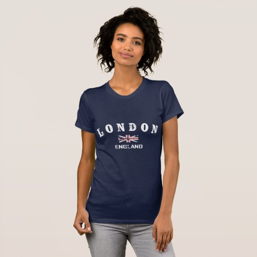 Londen Engeland T-shirt (Voorkant volledig)