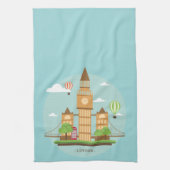 Londen Engeland Themakookdoek Theedoek (Verticaal)