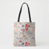 Londen, Engeland Tote Bag (Voorkant)