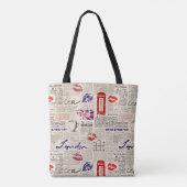 Londen, Engeland Tote Bag (Achterkant)