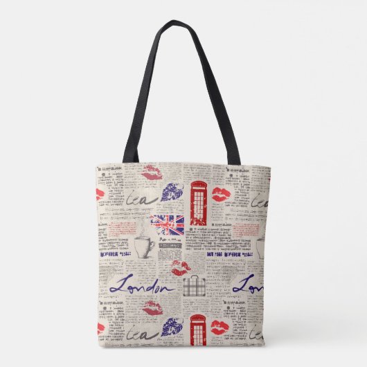 Londen, Engeland Tote Bag (Achterkant)