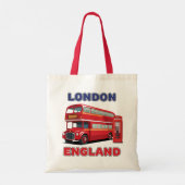 Londen Engeland Tote Bag (Achterkant)