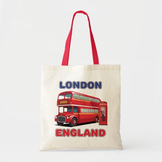 Londen Engeland Tote Bag (Voorkant)