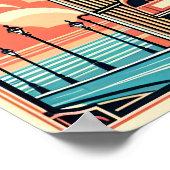 Londen Engeland Travel Poster (Hoek)