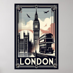 Londen Engeland Travel Poster