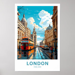 Londen Engeland Travel Print