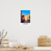 Londen Engeland Travel Print (Keuken)