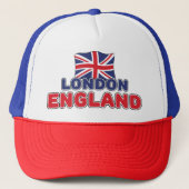 Londen Engeland Trucker Pet (Voorkant)