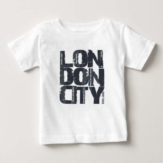 Londen, Engeland Typografie (Voorkant)