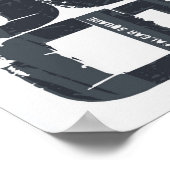 Londen, Engeland Typografie Poster (Hoek)