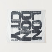 Londen, Engeland Typografie Wandkleed (Voorkant (horizontaal))