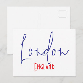 Londen, Engeland, UK Reis Souvenir Cadeau Briefkaart