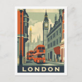 Londen Engeland Verenigd Koninkrijk Beroemde reisp Briefkaart (Voorkant)