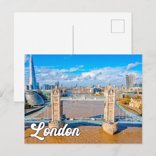 Londen, Engeland, Verenigd Koninkrijk Briefkaart (Voorkant / Achterkant)