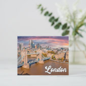 Londen, Engeland, Verenigd Koninkrijk Briefkaart (Staand voorkant)