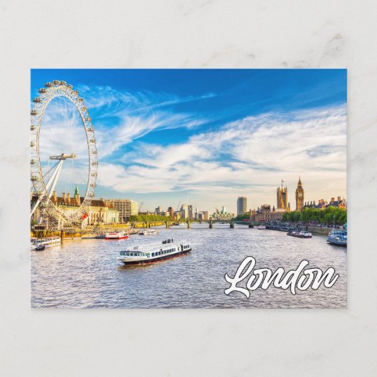 Londen, Engeland, Verenigd Koninkrijk Briefkaart (Voorkant)