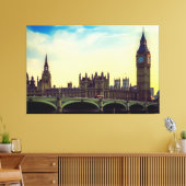 Londen Engeland Verenigd Koninkrijk Canvas Afdruk (Insitu (Woonkamer))