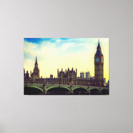 Londen Engeland Verenigd Koninkrijk Canvas Afdruk