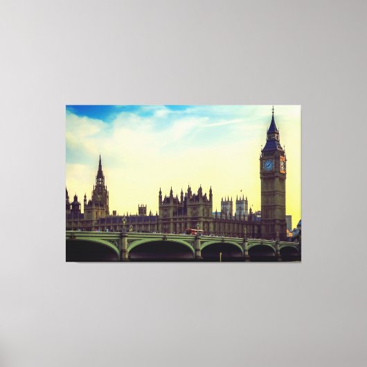 Londen Engeland Verenigd Koninkrijk Canvas Afdruk (Voorkant)