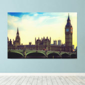 Londen Engeland Verenigd Koninkrijk Canvas Afdruk (Insitu (Houten vloer))