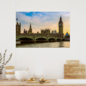 Londen Engeland Verenigd Koninkrijk Poster (Keuken)