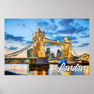 Londen, Engeland, Verenigd Koninkrijk Poster