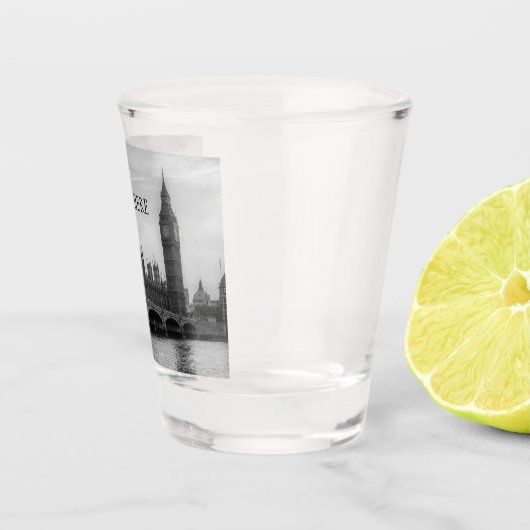 Londen Engeland Verenigd Koninkrijk Shot Glas (Rechts)