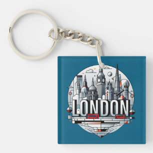 Londen Engeland Verenigd Koninkrijk Sleutelhanger
