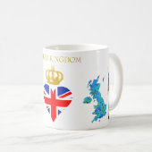 Londen, Engeland, Verenigd Koninkrijk Souvenir Koffiemok (Voorkant rechts)