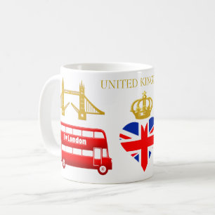Londen, Engeland, Verenigd Koninkrijk Souvenir Koffiemok