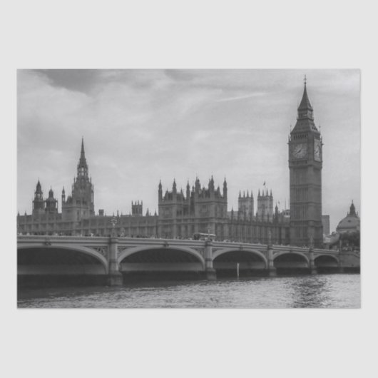 Londen Engeland Verenigd Koninkrijk Tissuepapier (Voorkant)