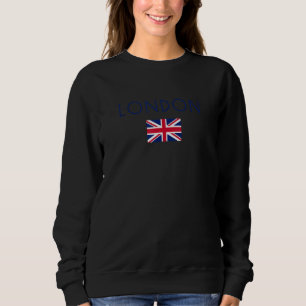 Londen, Engeland Verenigd Koninkrijk Vlag Trui