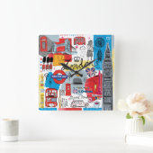 Londen, Engeland Vierkante Klok (Huis)