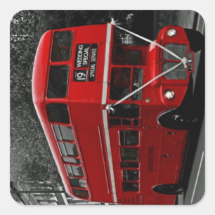 Londen Engeland Vierkante Sticker