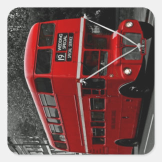 Londen Engeland Vierkante Sticker