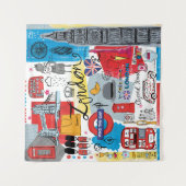 Londen, Engeland Wandkleed (Voorkant)