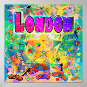 Londen Epoch Hour Poster (Voorkant)
