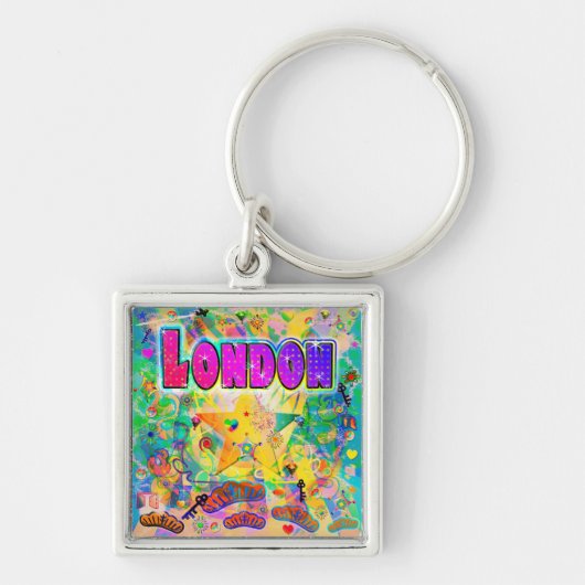 Londen Epoch Hour Sleutelhanger (Voorkant)