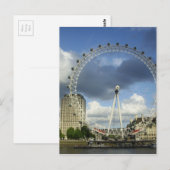 Londen Eye Briefkaart (Voorkant / Achterkant)