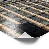 Londen Eye en de Big Ben Foto Afdruk (Hoek)