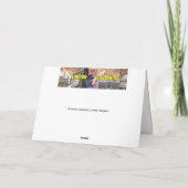 Londen Feestdagen Kaart (Achterkant)