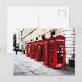 Londen Feestdagenkaart (Voorkant / Achterkant)